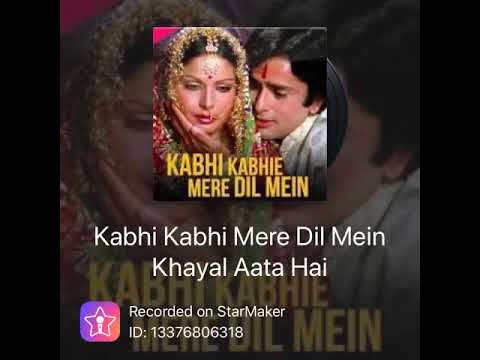 Kabhi Kabhie Mere Dil Me