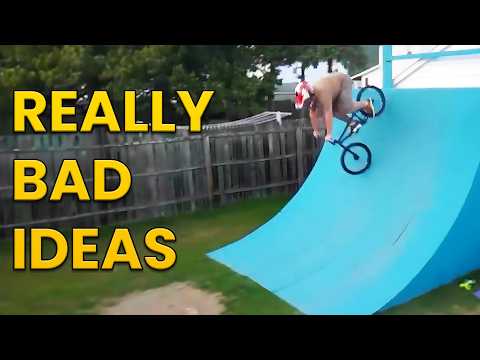 Really BAD IDEAS! 😂 Funniest Fails & Instant Regret