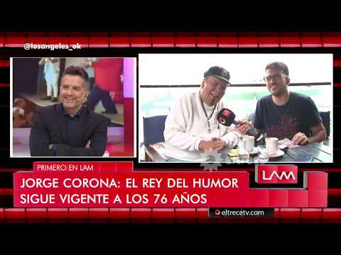 Jorge Corona "El rey del humor", sigue vigente a los 76 años