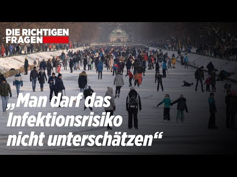 Winterspaß trotz Corona-Lockdown – Lauterbach: „Das sind bestürzende Bilder“ | Die richtigen Fragen