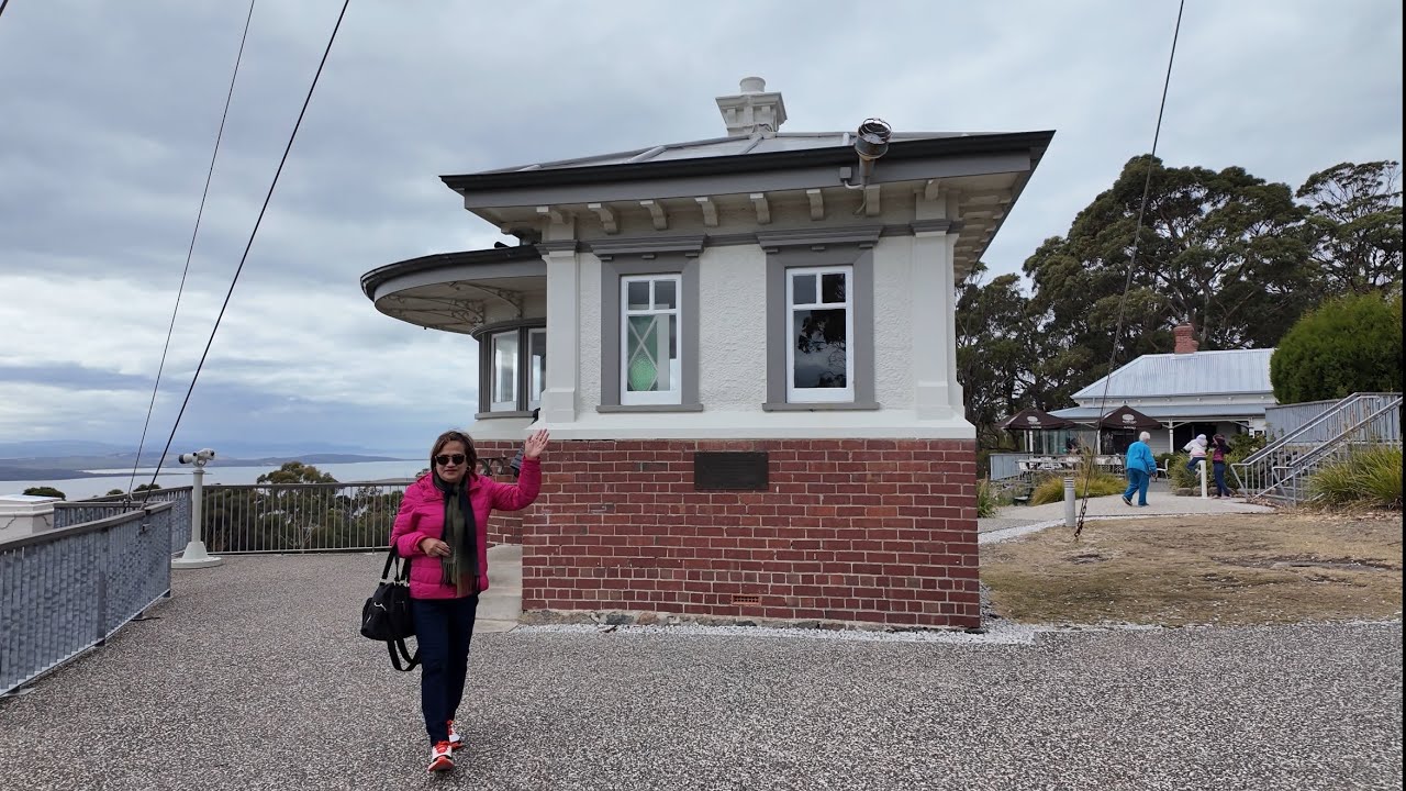 Roam Mount Nelson lookout on foot, taking in its vibe and views.