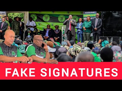 Umkhonto Wesizwe Fake Signatures exposed