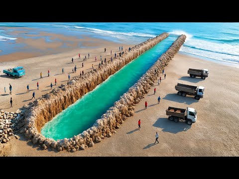 Saudi Arabia Buried Millions of Gallons of Salt Water Under Sand, Result is Unreal