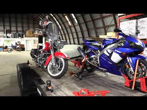 Lock N' Load Motorcycle Wheel Chock - BK1000