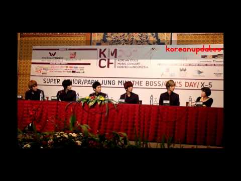 [KU EXCLUSIVE] KIMCHI2011 Press Conference - X-5