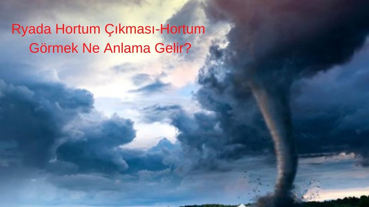 Rüyada Hortum Çıkması-Hortum Görmek Ne Anlama Gelir