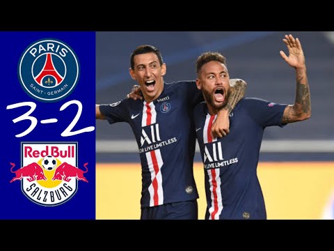 PSG vs RB Leipzig 3-2 Champions League Full Match Highlights