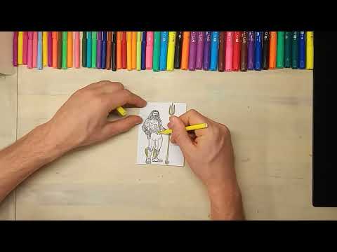 Aquaman Coloring pages / Coloring for Children / Paintings pages for Kids