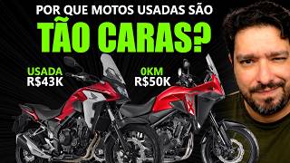 Por que motos usadas são tão caras?