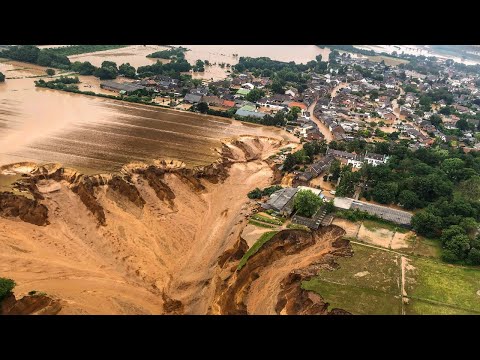 The fury of nature destroys cities! Landslides and floods in Anzoategui, Venezuela