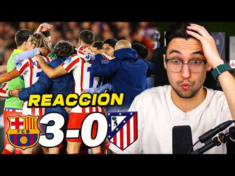 REACTING to Barcelona vs Atlético de Madrid 3-0 *THEY ALMOST CAME BACK* | ByDiegoX10