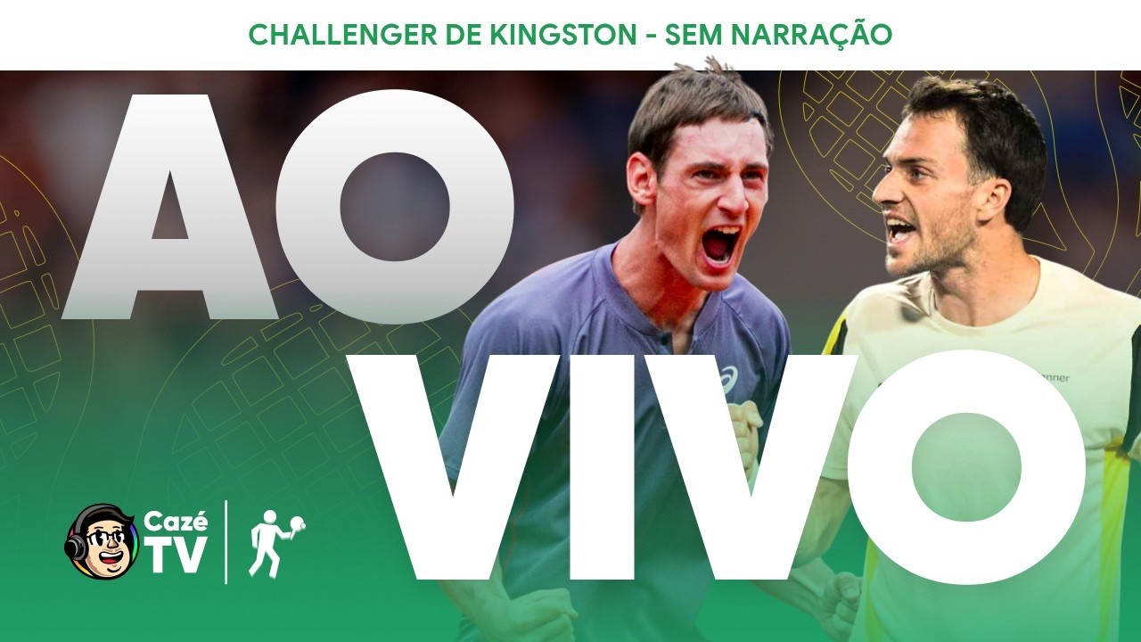 AO VIVO (SOM AMBIENTE): VALENTIN ROYER X PEDRO MARTÍNEZ | CHALLENGER DE KINGSTON | FINAL