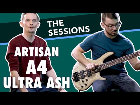 Cort A4ULTRAENB Artisan Series Ash Top, Mahogany Body, 4-String, New, Free Shipping image 8
