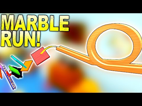 I Built An Almost Impossible Marble Run Stunt Course! - Marble World Gameplay