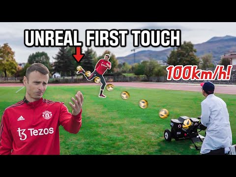 CAN DIMITAR BERBATOV CONTROL THE BALL AT 100km/h?