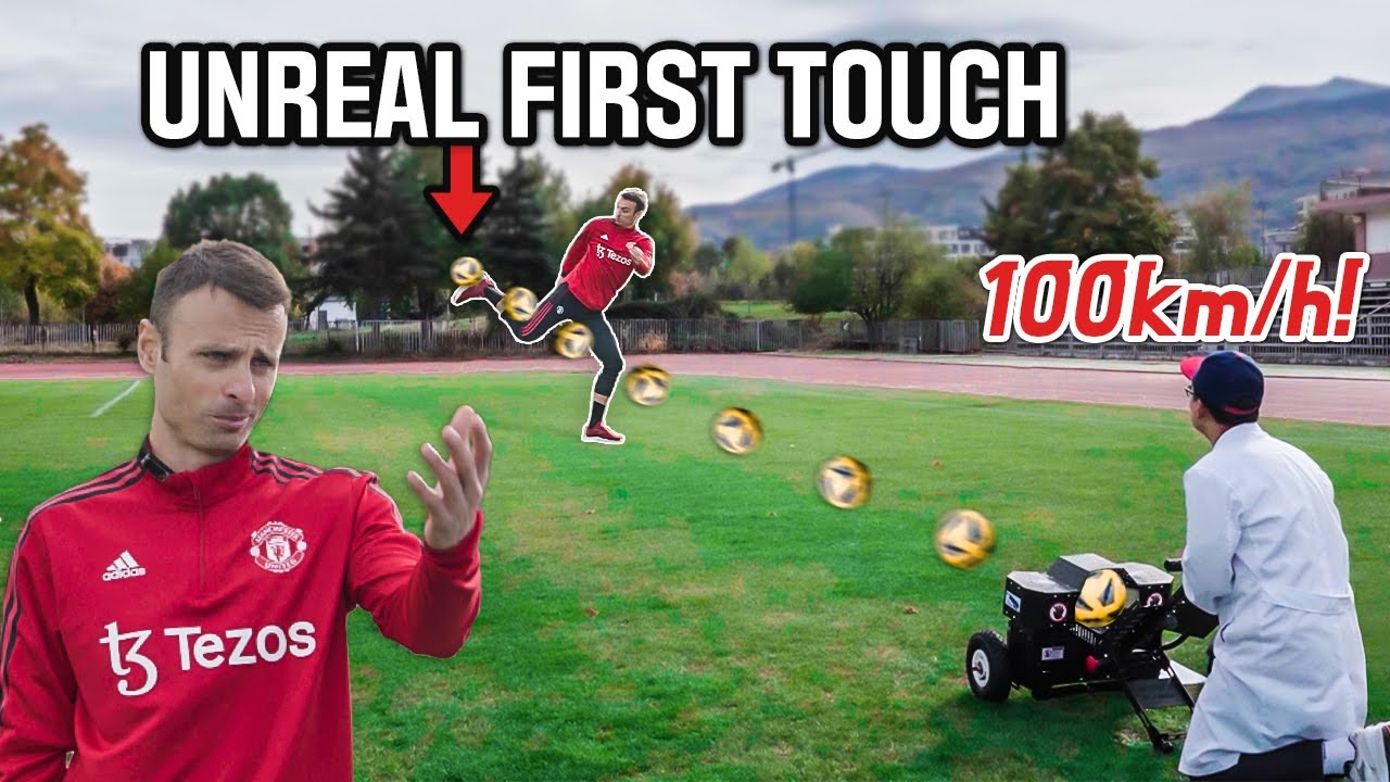 CAN DIMITAR BERBATOV CONTROL THE BALL AT 100km/h?