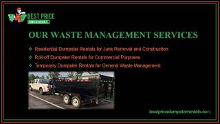 Best Dumpster Rental Company - Best Price Dumpster Rentals