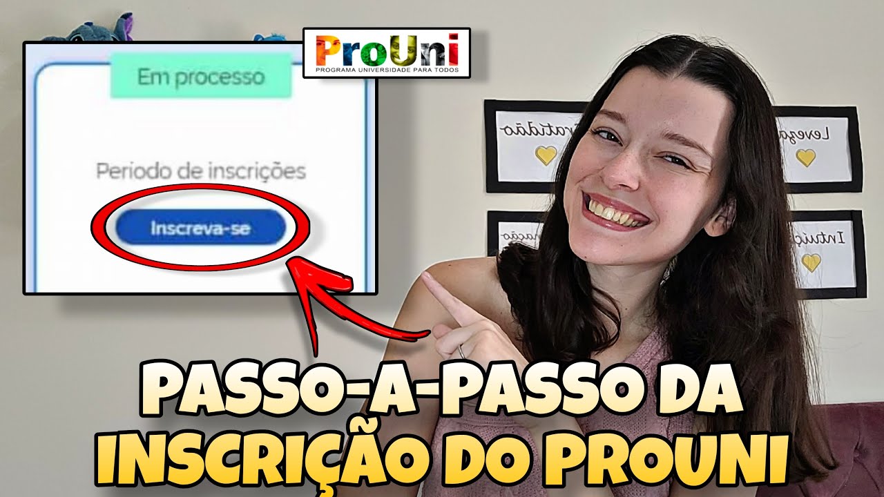 PASSO A PASSO DA INSCRIÇÃO DO PROUNI 2024 l Como se inscrever no Prouni!!!