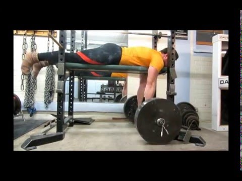 Bench pull 2x130 kg