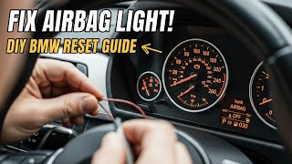 How to Turn Off BMW Airbag Light (DIY Reset Guide)