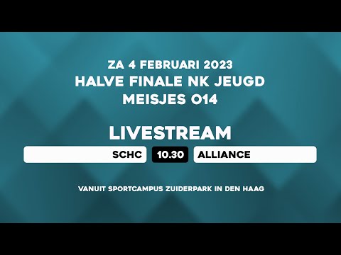 LIVE – ½ Finale MO14 NK JEUGD Zaal – SCHC vs Alliance