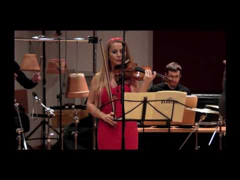 SORANA GATLAN plays LOU HARRISONs Concerto for Violin & Percussion Ensemble (3rd. movement)