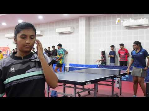 Women's Singles - Seraha Sheela Jacob (SDVTTA) vs Nadiya J Christy (TTRCC) #tabletennis #ymca
