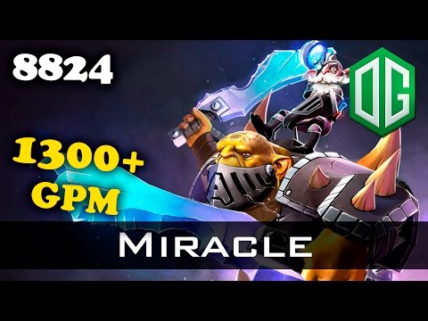 Miracle Alchemist 1300+ GPM - 8824 MMR Ranked Dota 2
