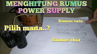 Download lagu cara menghitung rumus psu yang benar untuk power amplifier | ana sharaz mp3