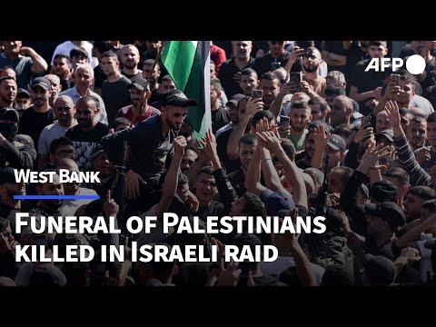 West Bank camp mourns Palestinians killed in Israeli raid | AFP