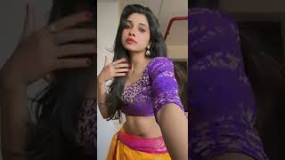 Priyanka jadhav?? Check out full video#navel#tiktok#reels#instagram #boobs#boobsshow#navelshow#hot