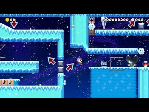 ステージが次々に現れる！　8つのダンジョンスピードラン！ [8 Dungeon Speed Runs!] by -◇word◇- 🍄Super Mario Maker 2 ✹Switch✹ #cct