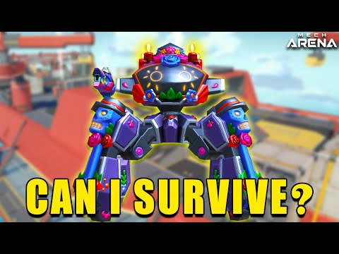 Can I Survive with ARACHNOS? - Mech Arena - Memes Included