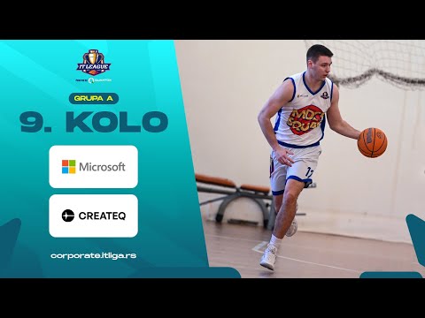 01.02.2026 IT CORPORATE LIGA 9. kolo Grupa A 21:45 MICROSOFT vs CREATEQ
