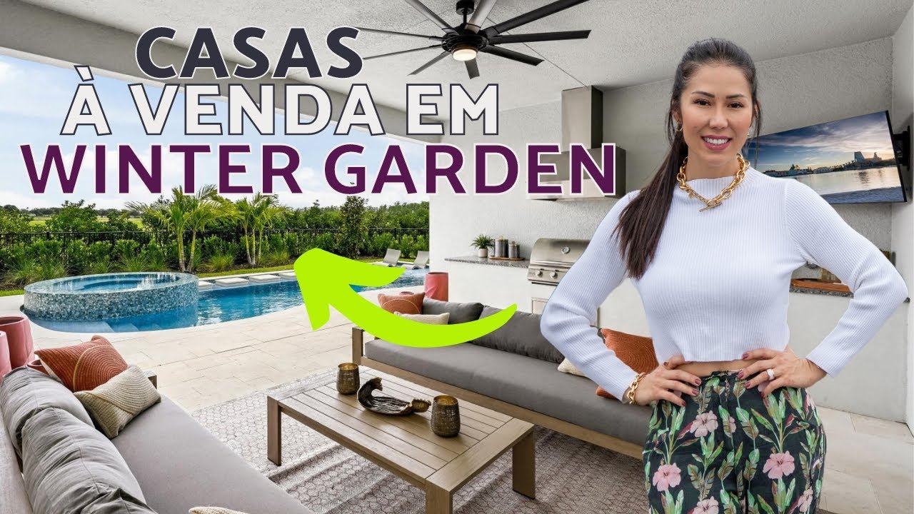 CASA EM WINTER GARDEN - Casas de Alto Padrão à Venda nos EUA [Casas à Venda em Winter Garden]