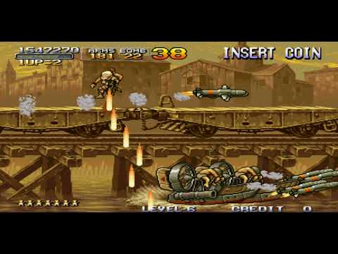 Metal Slug 2 [Level 6] All Secrets No death