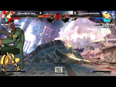 GGXRD: FT3 Round Robin: Bloodwolf (May) vs Elvenshadow (Faust)