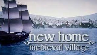New Home: Medieval village: Mittelalterliches siedeln mit leichten Cities Skylines-Anleihen