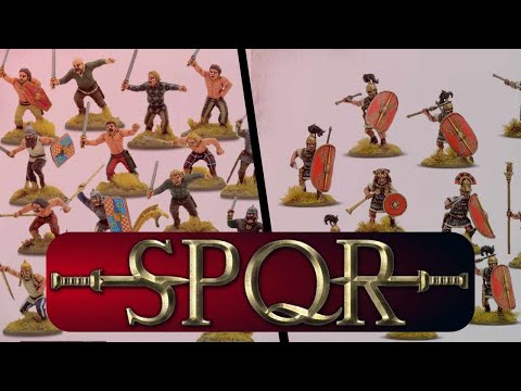 SPQR BatRep: Barbaren vs. Cäsars Legionen #001 | Spielebude