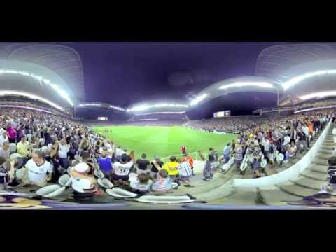 Corinthians 3 x 0 Goiás - Brasileirão 2015 (15/10/2015)  - 360º Video