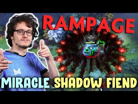Miracle RAMPAGE Shadow Fiend — Perfect Razes on SEA