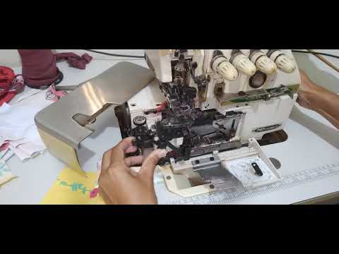 HOW TO INCREASE AND DECREASE THE STITCH WIDTH OF THE INDUSTRIAL OVERLOK MACHINE😬😬👏👏👏