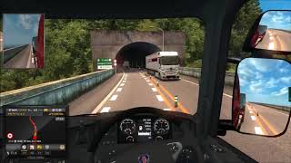 トレーラーで北陸地方の配送業務やってみた【ETS2】【無編集】【実況なし】#1