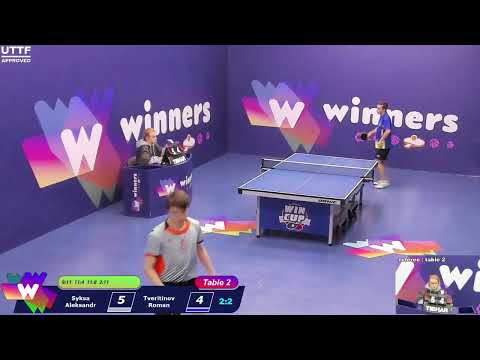 Winners League  17.02.21    Syksa Aleksandr - Tveritinov Roman 17:00