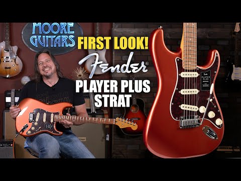 FIRST LOOK - Fender's new Player Plus series Stratocaster!