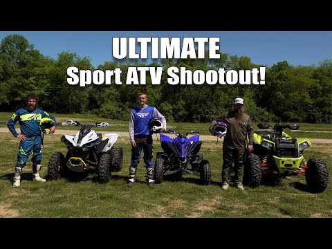 2025 Ultimate Sport ATV Shootout Raptor 700R vs Renegade 1000R vs Scrambler XP 1000 S