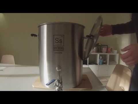 SS Brew Kettle and ThermoWorks ChefAlarm