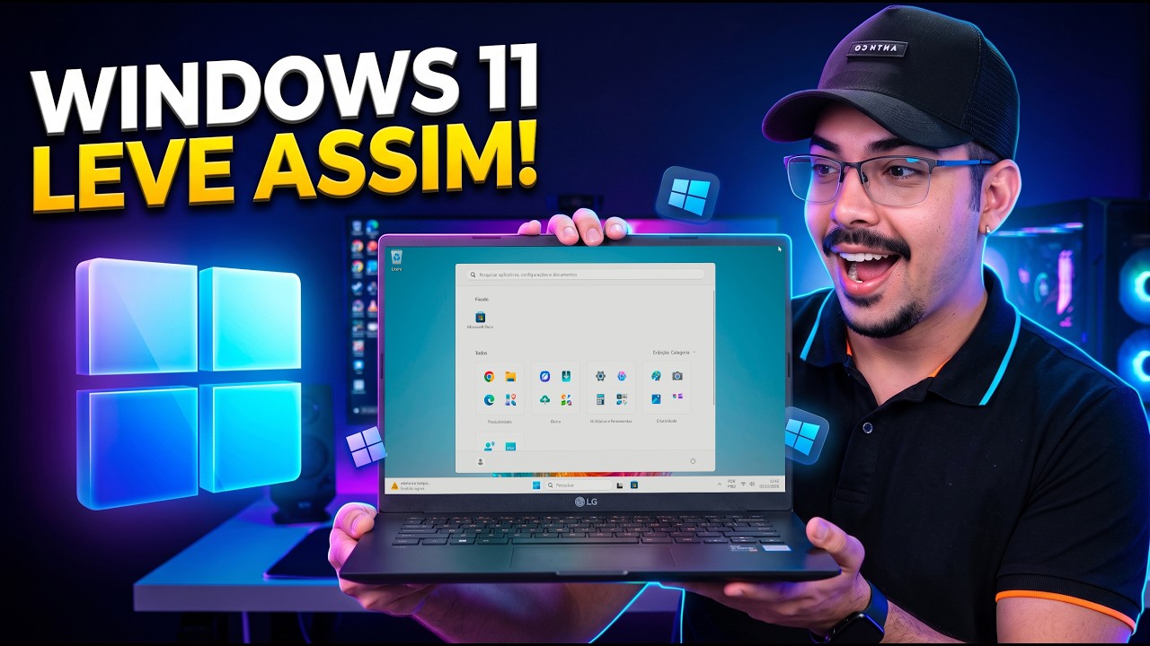 Assim Seu Windows 11 26H2 Fica LEVE de Verdade (NÃO Formate!)