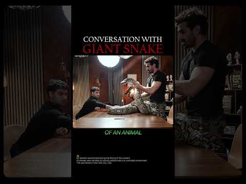 Conversation with Giant Snake | @Junglekeeper - Raj Shamani #shorts