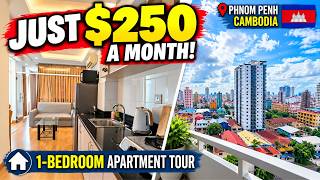 Inside a $250/Month Condo in Phnom Penh, Cambodia! 🇰🇭